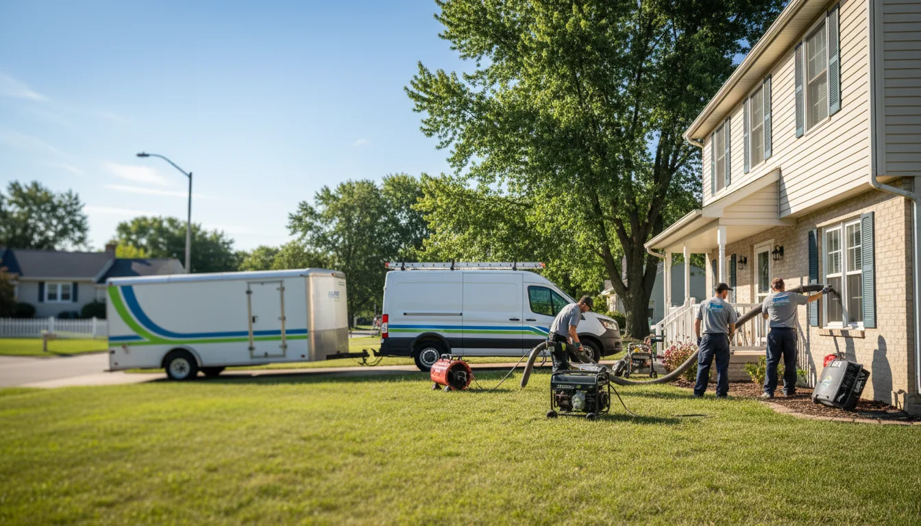 Flooded Basement Restoration And Cleanup With Repair in Cypress, IL near me